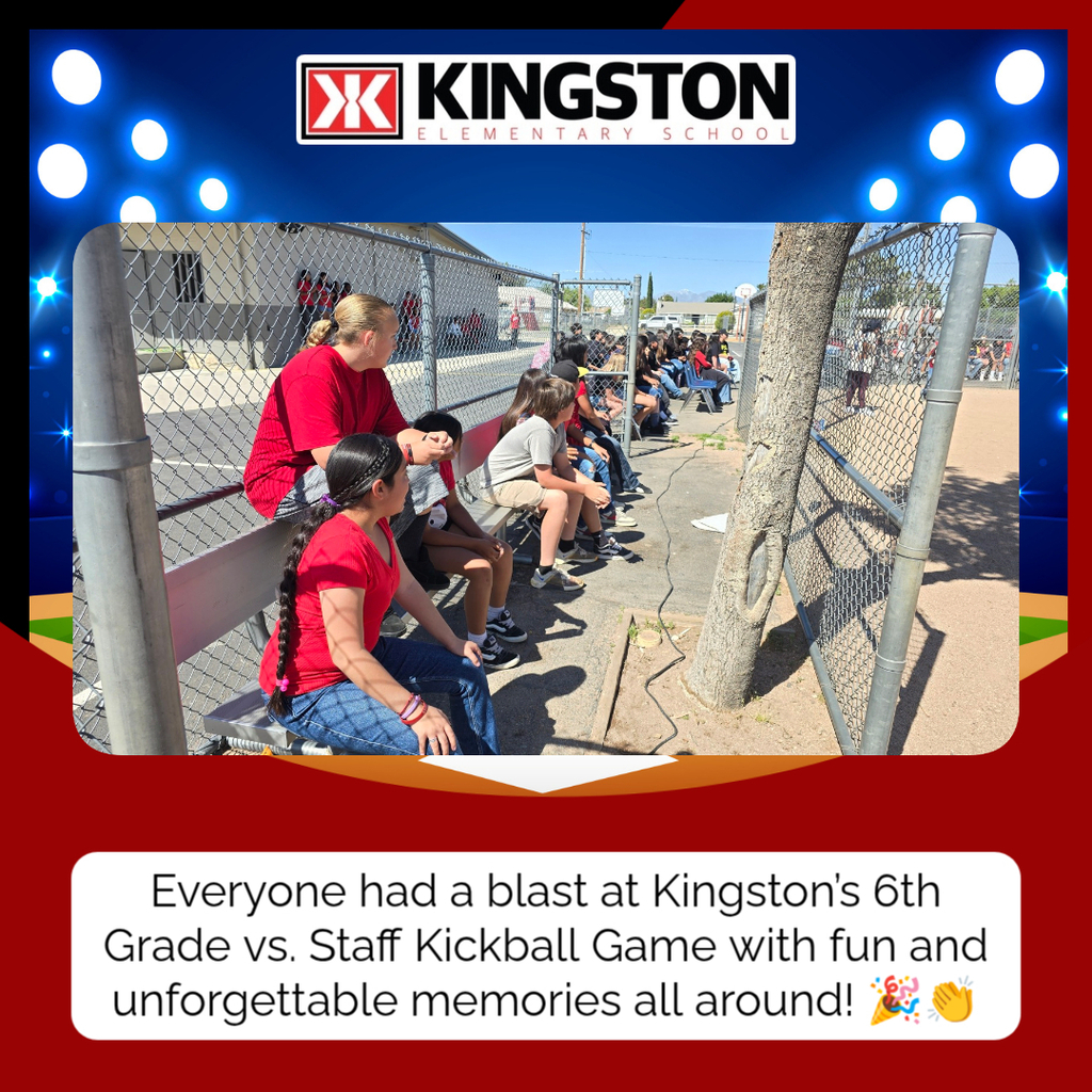 Kingston's annual 6th Grade vs Staff kickball game!