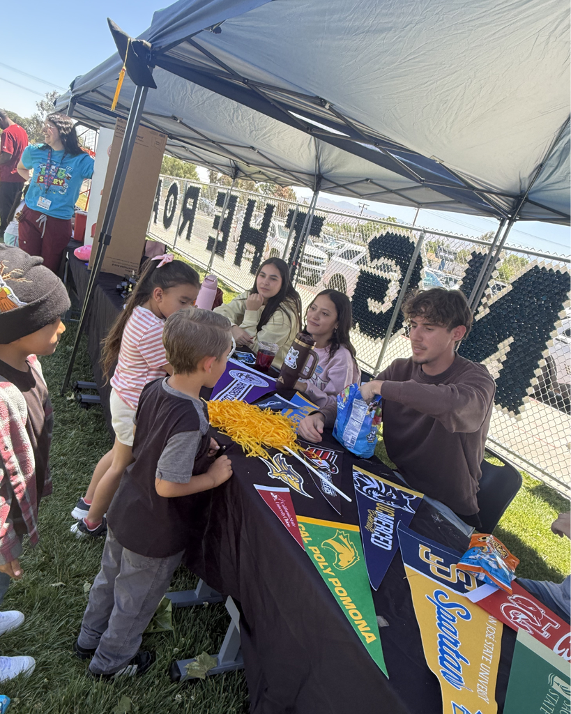 Students at Maple Career Day
