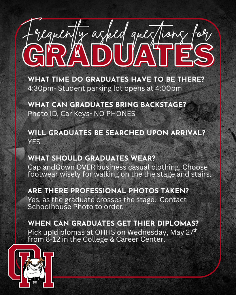 FAQ Graduation information