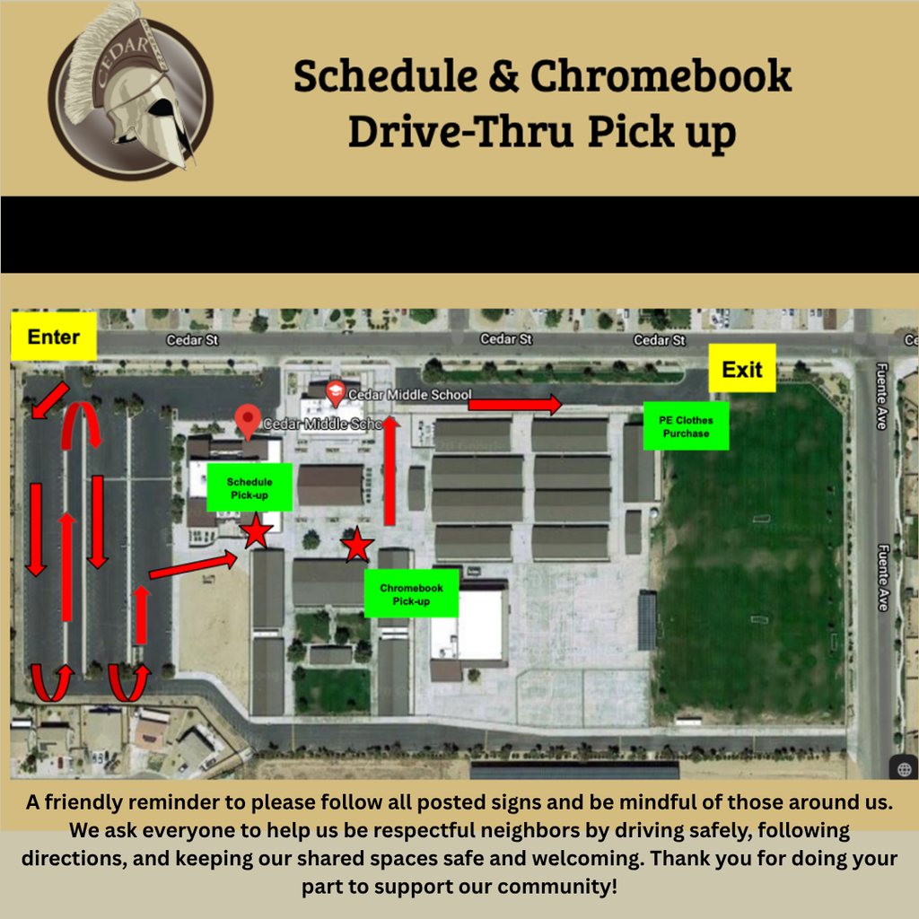 📢 Chromebook Distribution & Schedule Pick-Up  We're excited to welcome you back for Chromebook distribution and schedule pick-up!  📍Before you arrive, please make sure you have your Digital Emergency Card completed. This must be completed before your scheduled pick-up date.  📍 Need help finding us? Please follow the provided map for directions to the designated pick-up location.  We look forward to seeing you and helping you get ready for a successful school year!