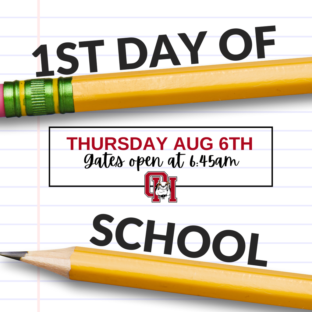 1st Day of School Info 26-27 Page 1