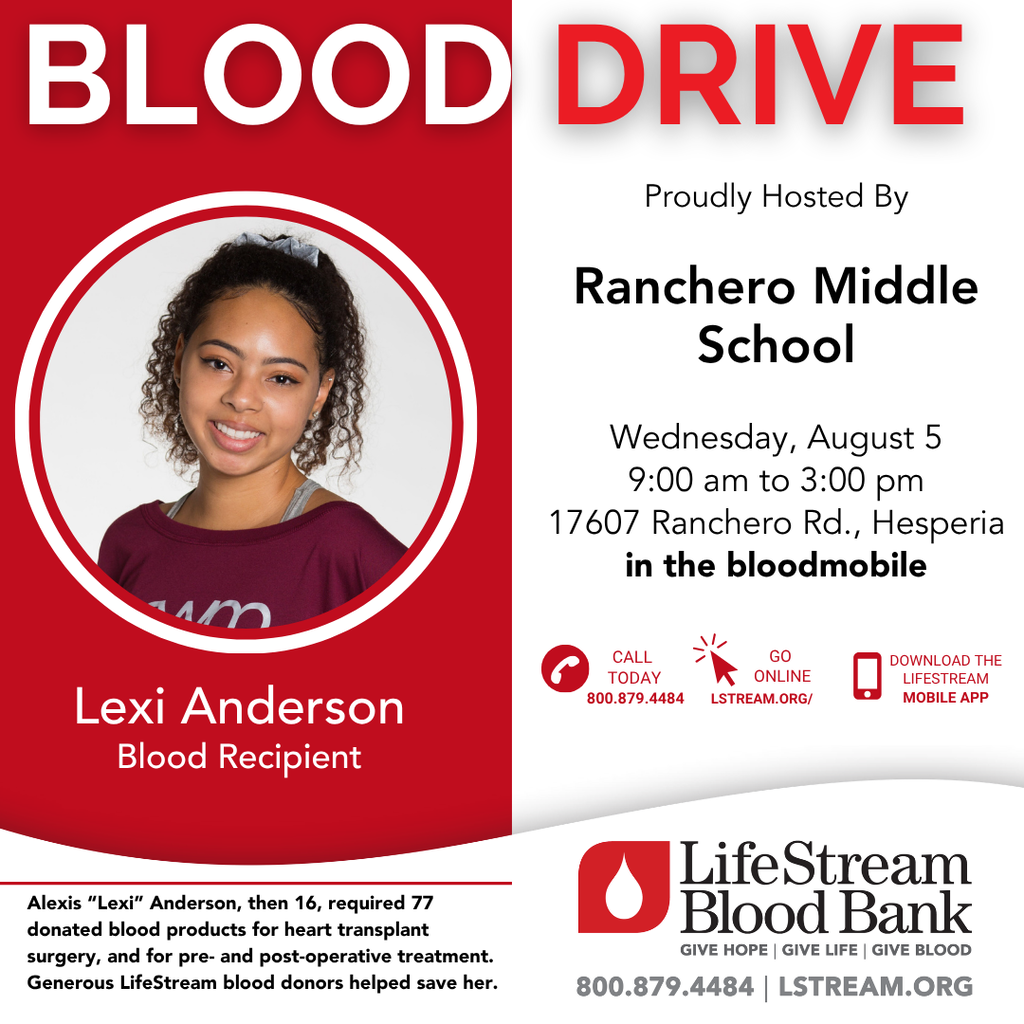 RMS Blood Drive 