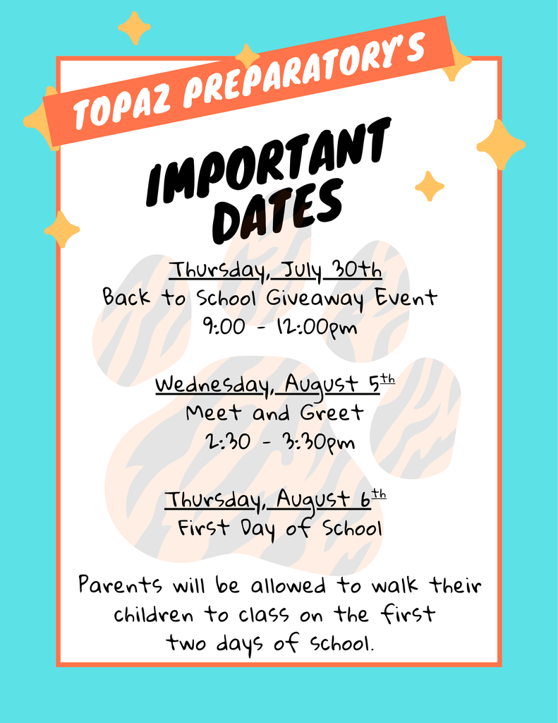 Important Dates