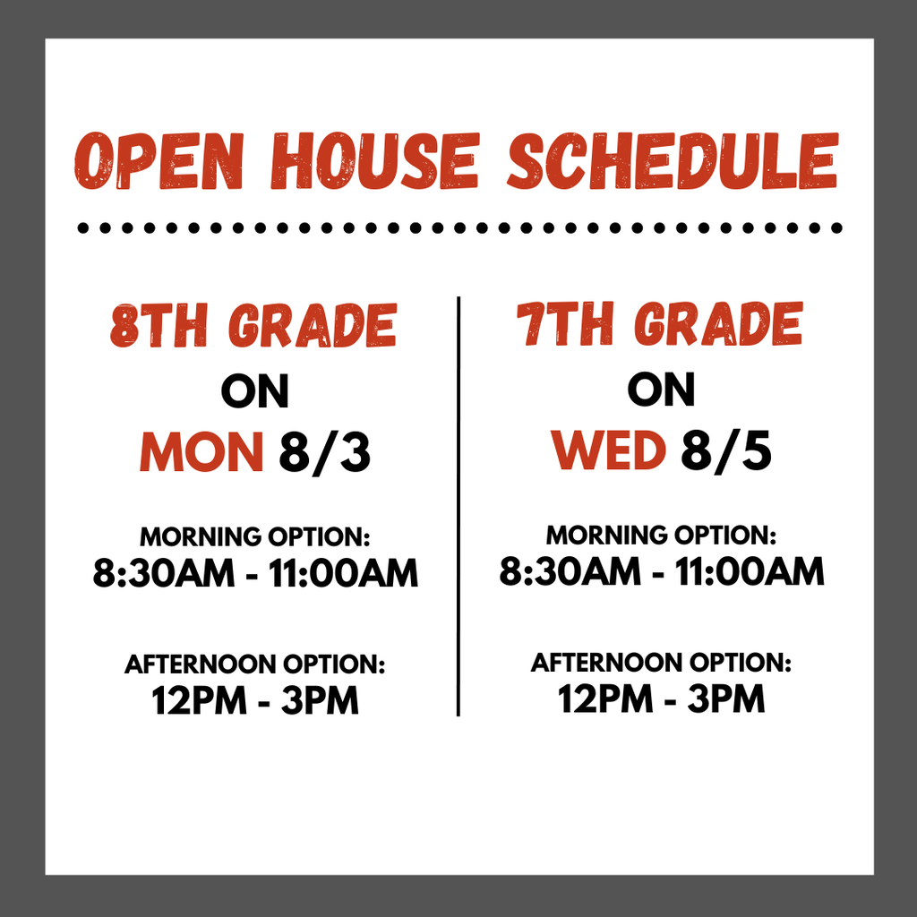 Open House 26/27