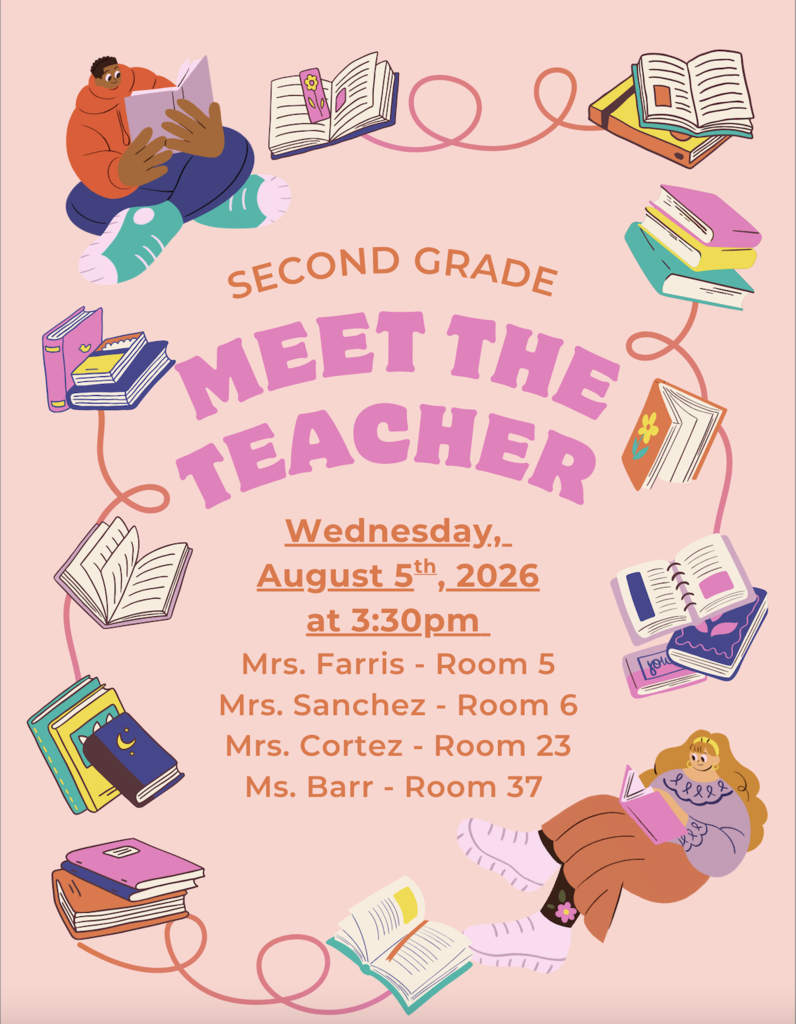 2nd Grade Meet the Teacher Flyer