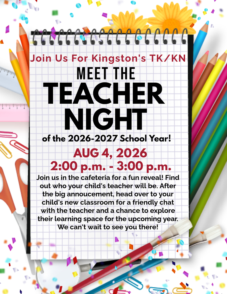TK/K Grade Meet the Teacher Flyer