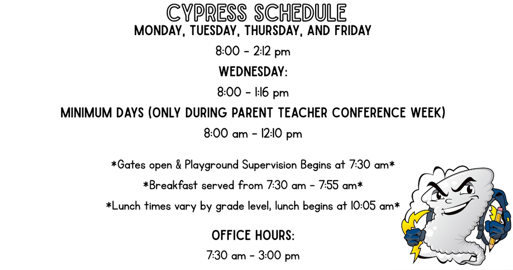 Daily Schedule
