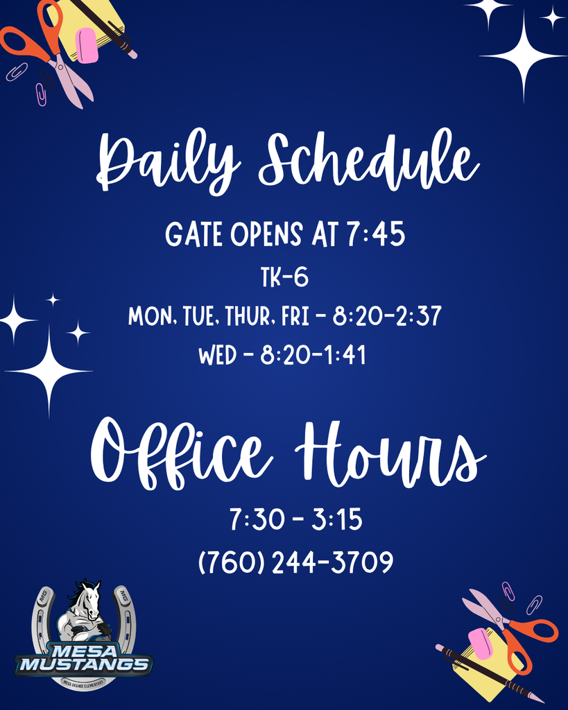 daily schedule