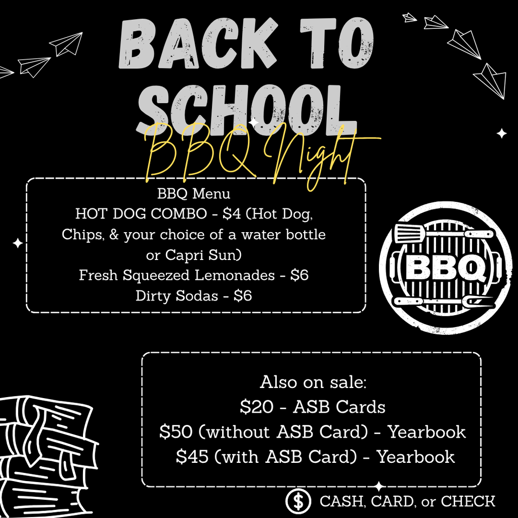 🏫 Parents & Families—We'd Love to See You at Back to School Night!  Your involvement plays an important role in your student's success. We invite you to join us for Back to School Night to meet teachers, learn about the upcoming school year, and build a strong home-school partnership.  📅 Wednesday, August 5, 2026 🕕 5–6:30 pm  We look forward to welcoming you and working together to support our Spartans throughout the school year!