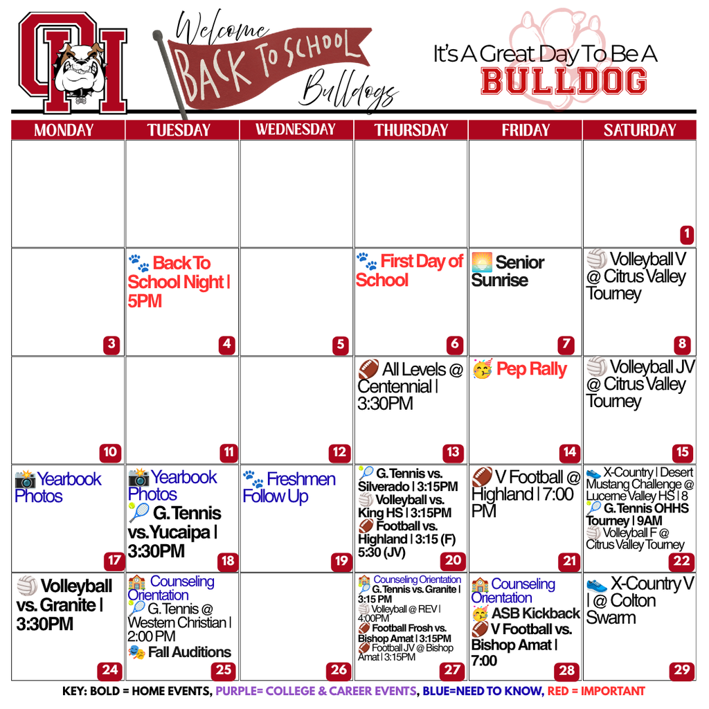 Weekly Events Week 2: 8-17 to 8-23 (Page 8)