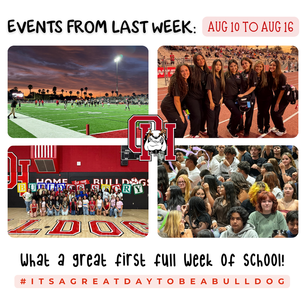 Weekly Events Week 2: 8-17 to 8-23 (Page 1)