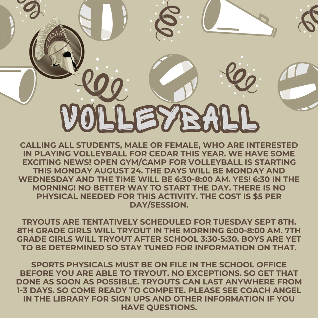 Open Gym/Camp for Volleyball