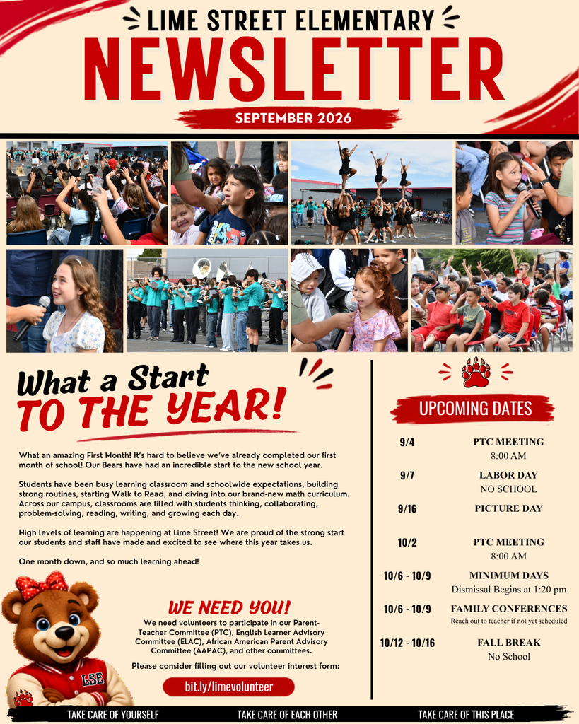 English September Newsletter