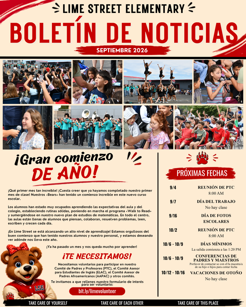 Spanish September Newsletter