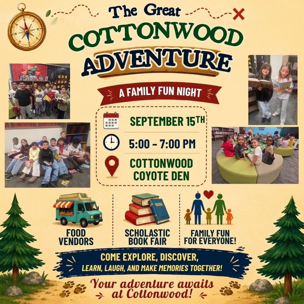 Family Fun Night September 15th 5pm-7pm