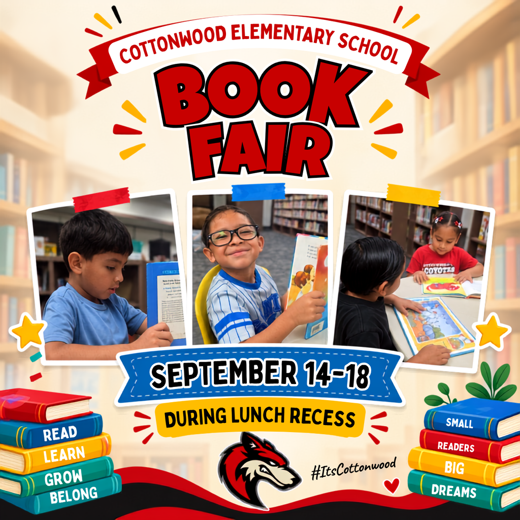 Book Fair September 14-18th