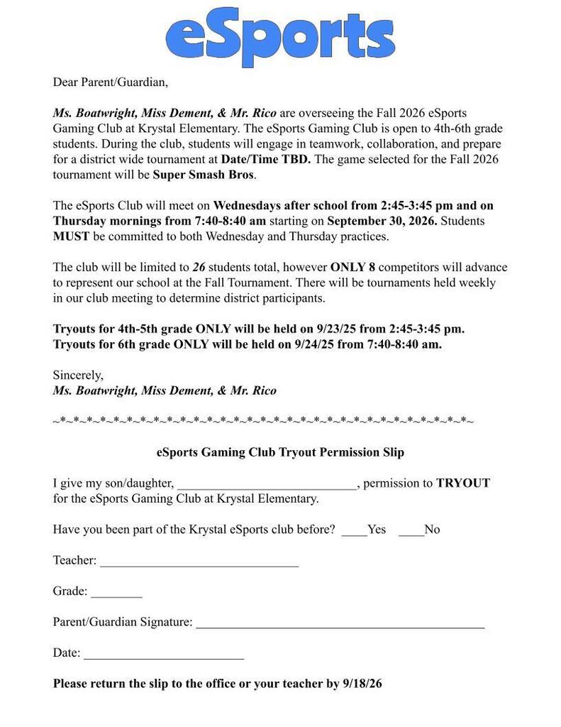 interest form