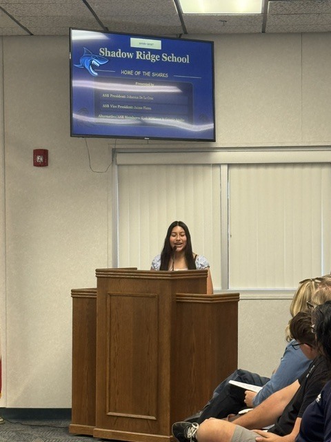 ASB President Johanna DeLaCruz