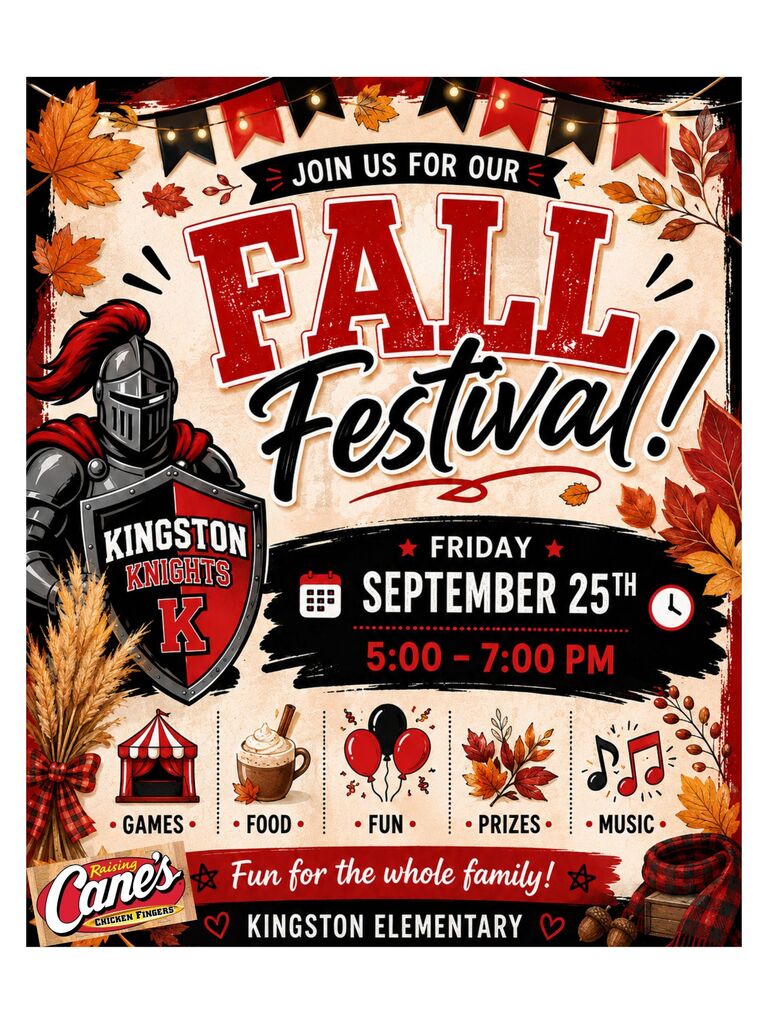Fall Festival english flyer