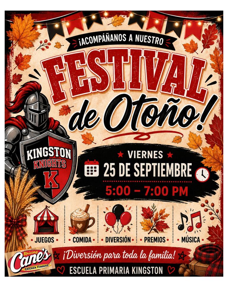 Fall Festival spanish flyer