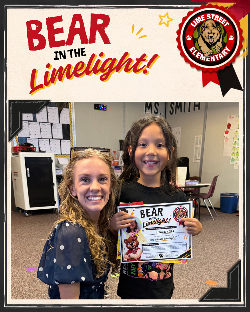 Bear in the Limelight Luna and Miss Smith