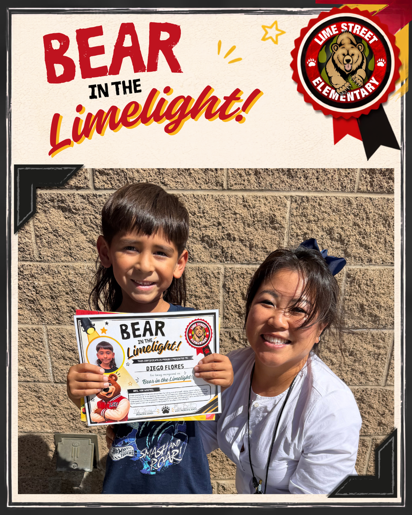 Bear in the Limelight Diego and Mrs. Yoo