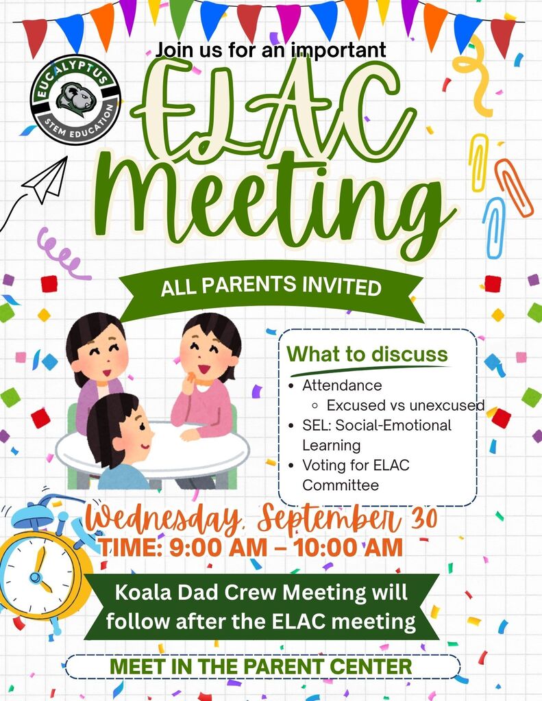 ELAC Meeting