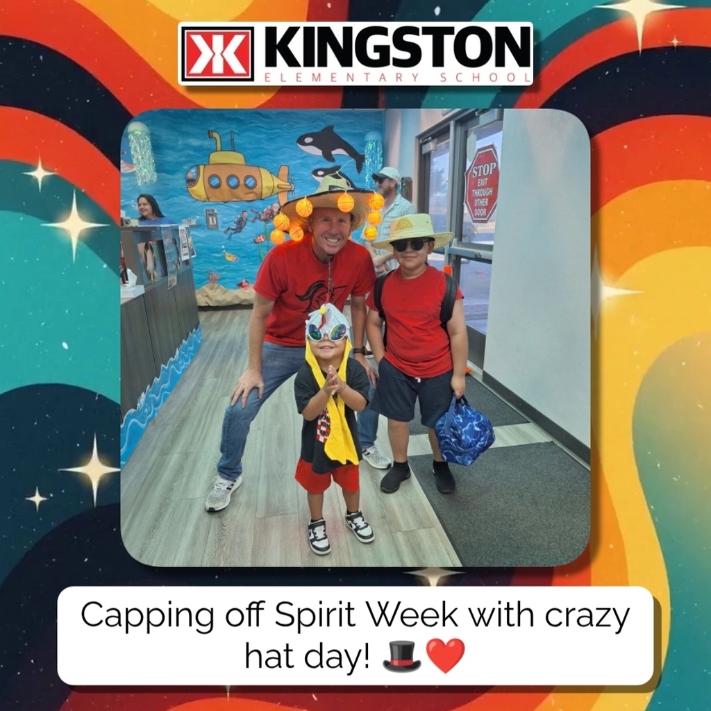 Crazy Hat Day here at Kingston
