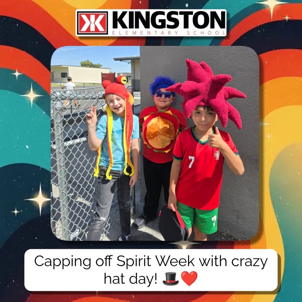 Crazy Hat Day here at Kingston
