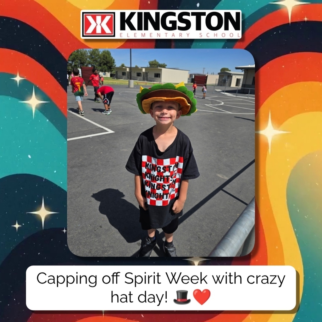 Crazy Hat Day here at Kingston