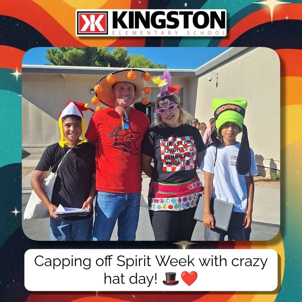 Crazy Hat Day here at Kingston