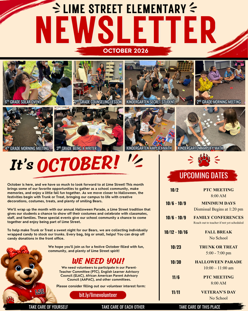 Newsletter - October
