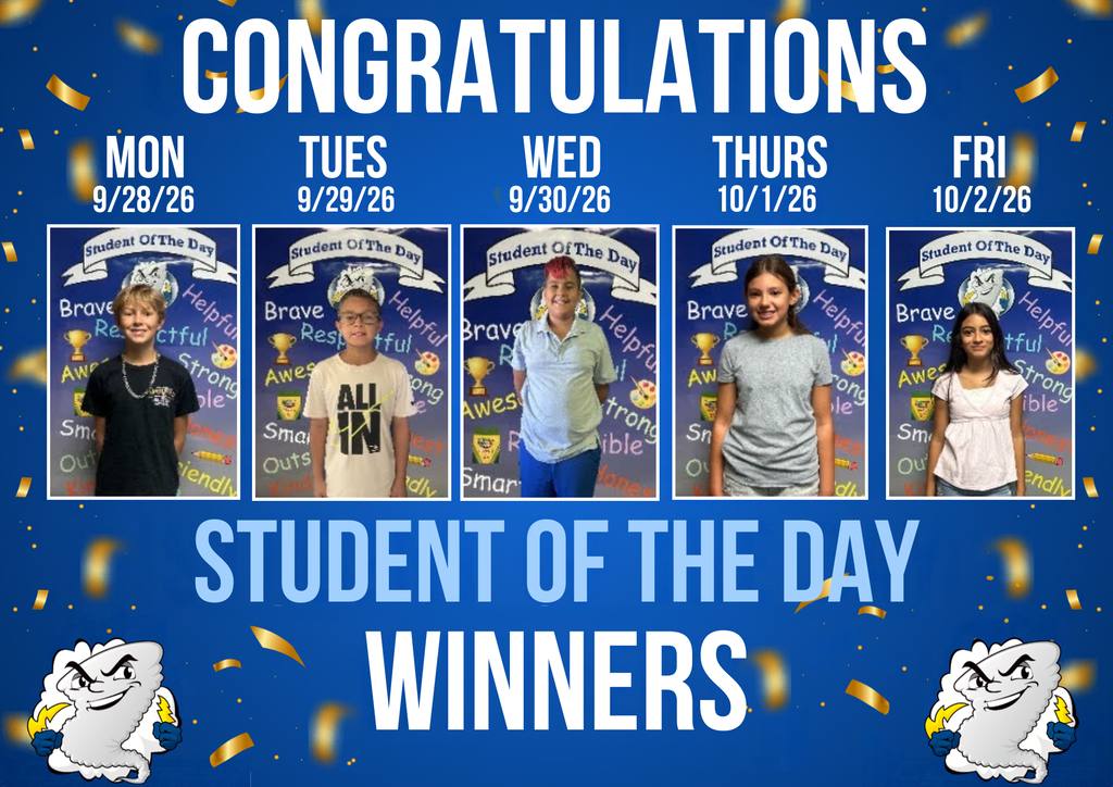 Student of the Day Winners