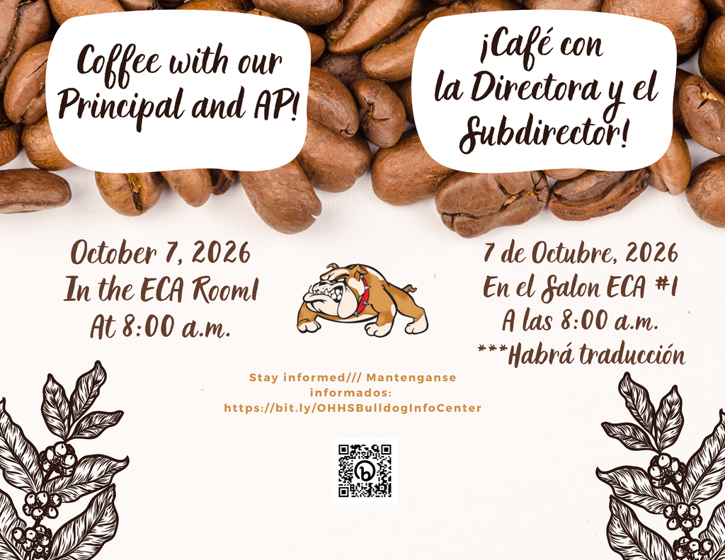 Coffee Chat flyer