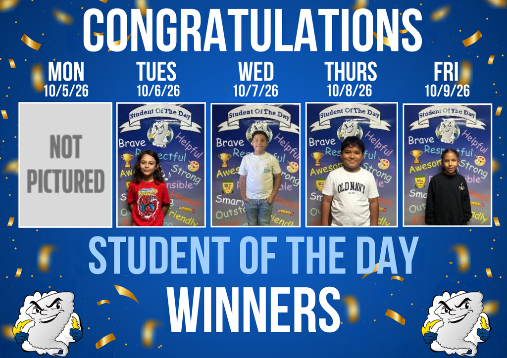 Student of the Day Winners