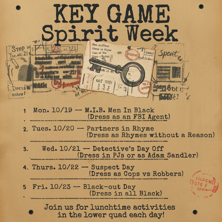 key game spirit week
