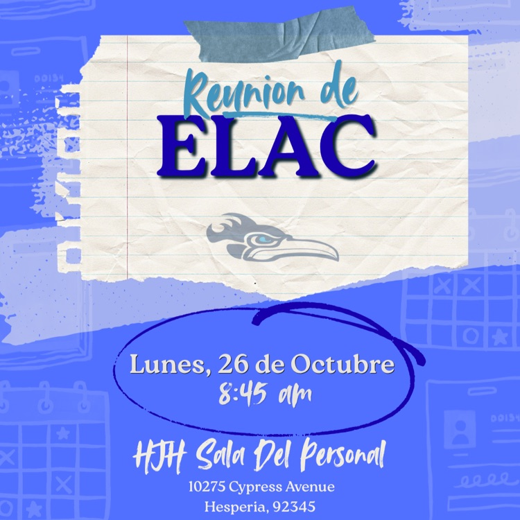 ELAC Meeting Sp 