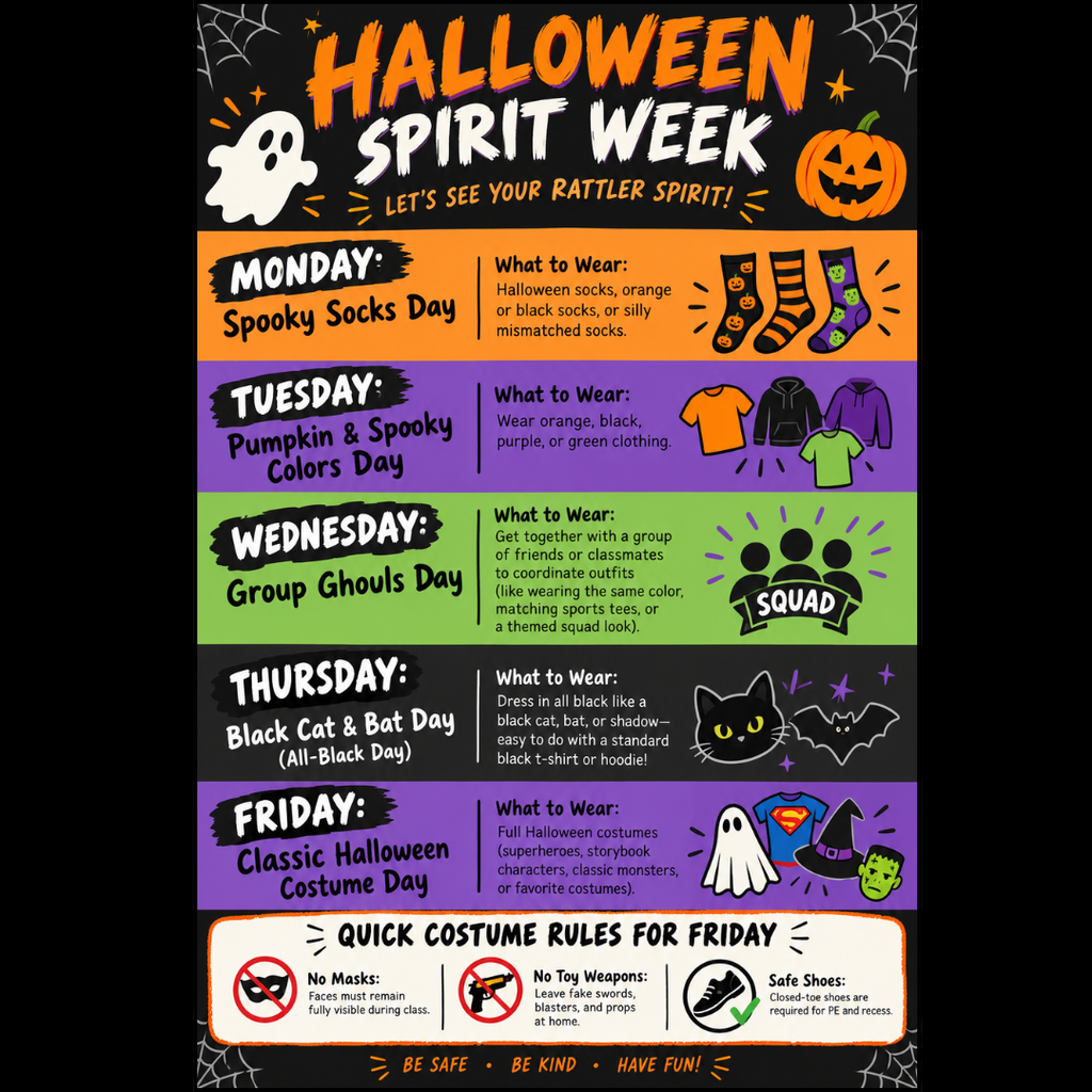 Halloween Spirit Week