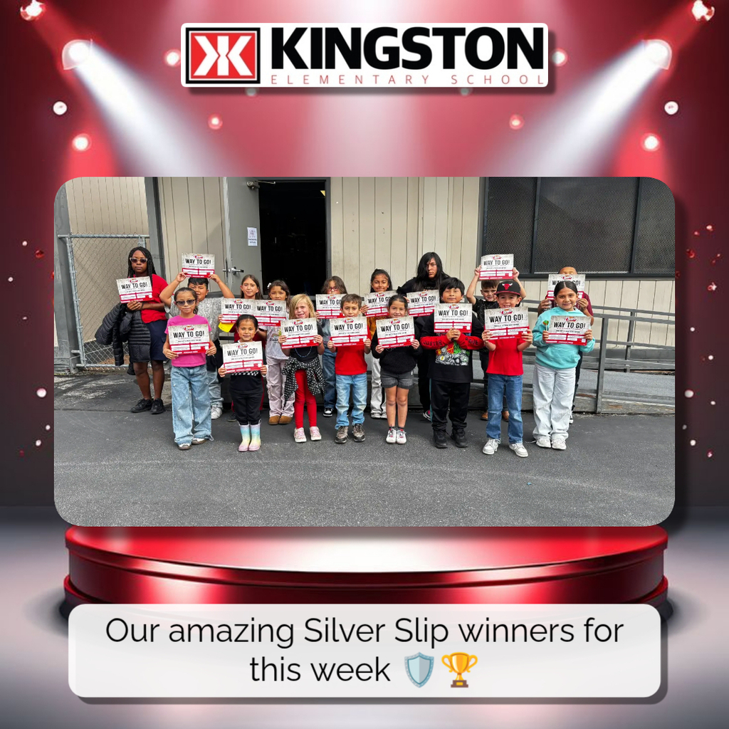 This week's silver slip winners