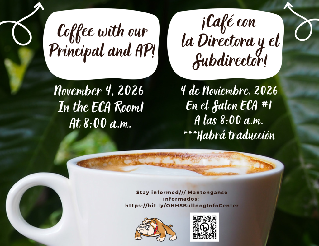 Coffee Chat flyer