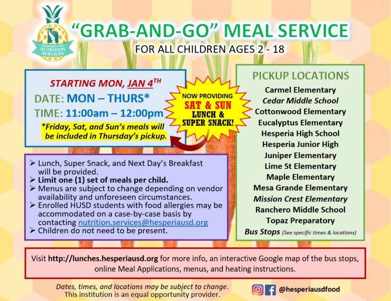 Grab-and-go flyer English Grab-and-go flyer English