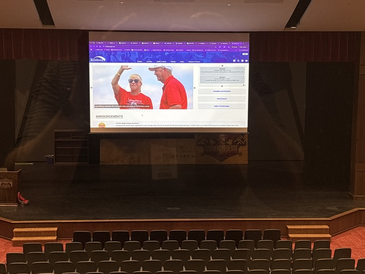 final preparations for Monday .   2025 coach/sponsor meeting