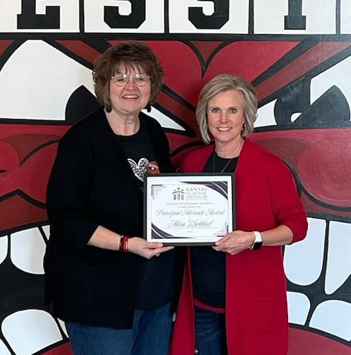 Mrs. Krehbiel and Mrs. Lafferty