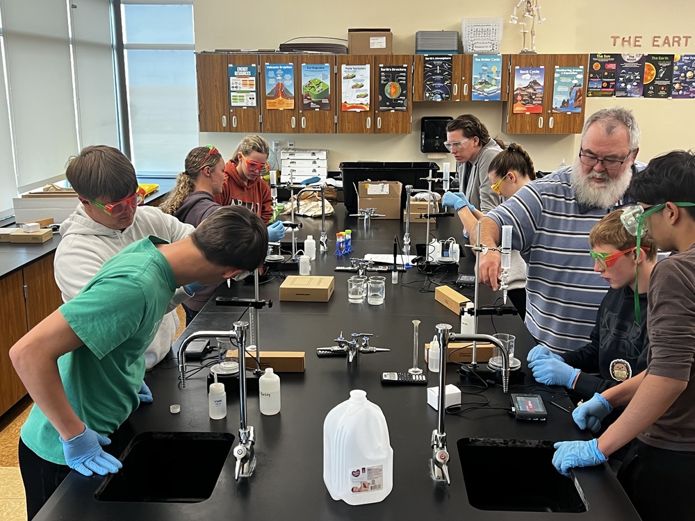 High Tech Titration Lab