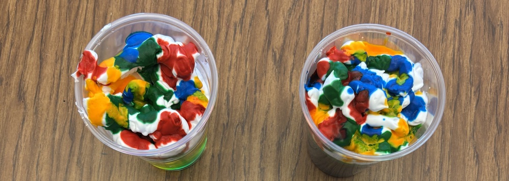Kindergarten Rain Clouds in a cup