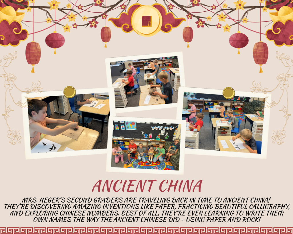2nd Graders Learn about Ancient China