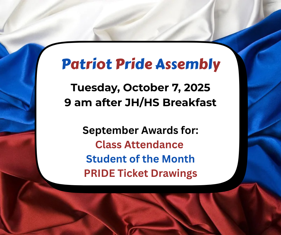 October Patriot Pride Assembly