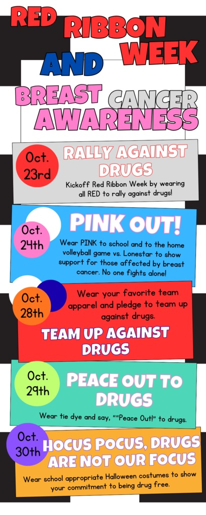 red ribbon week dress up days 