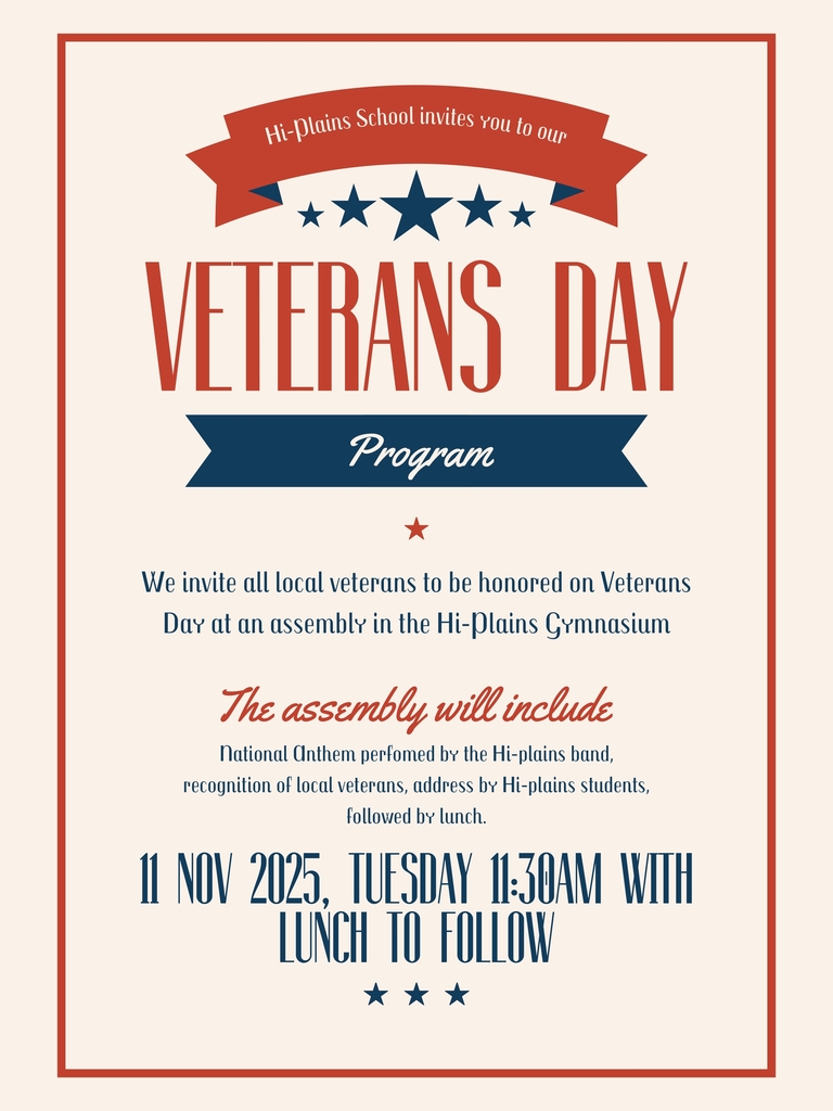 Veterans Day Program