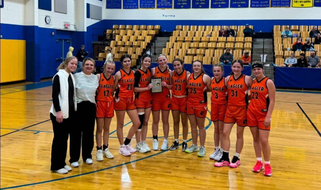 Flagler JH Girls BB-1st Place at Pirate Invitational